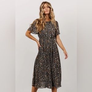 Baltic Born Belfast Pleated Midi Dress